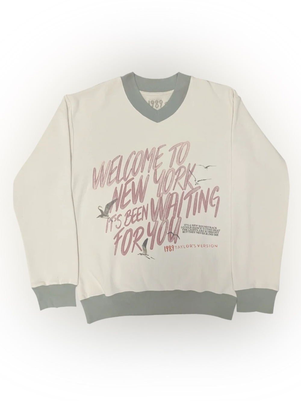 Taylor Swift 1989 (Taylor's Version) "Welcome to New York" V-neck pullover